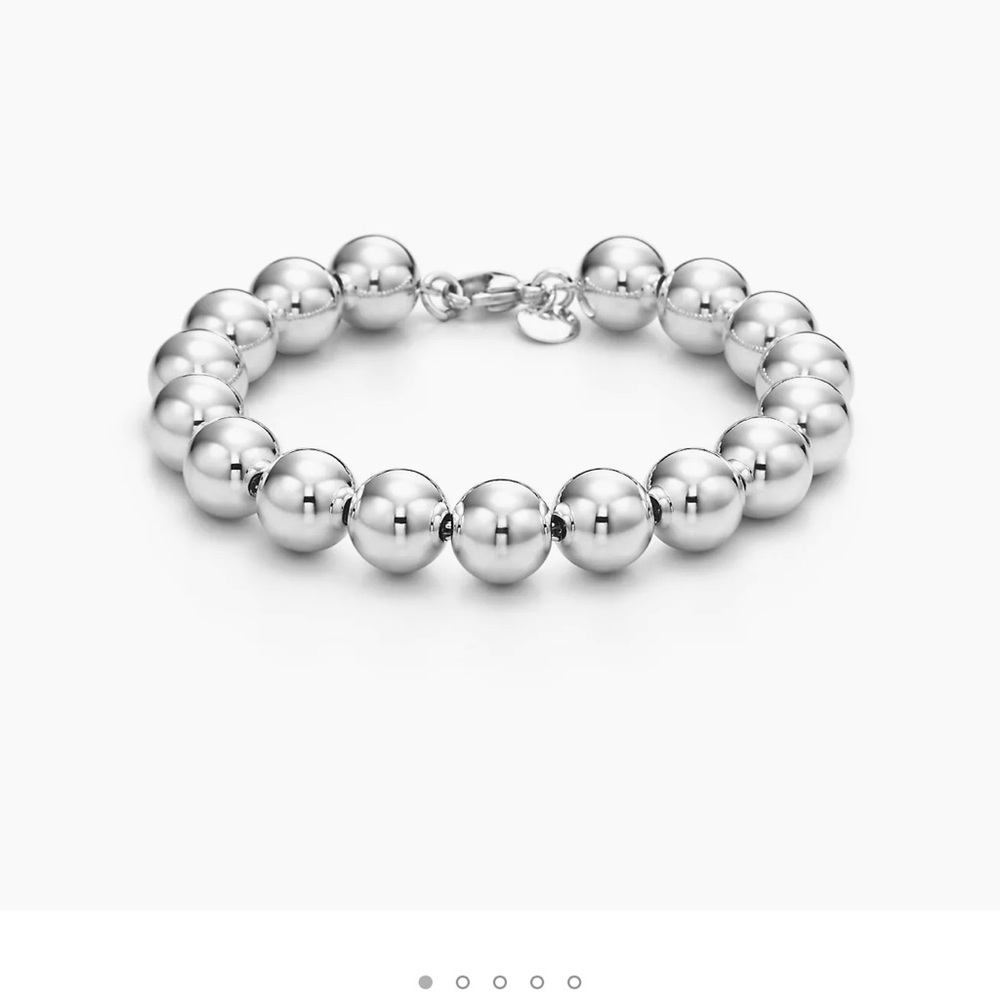 Tiffany & Co Silver Beaded Bracelet